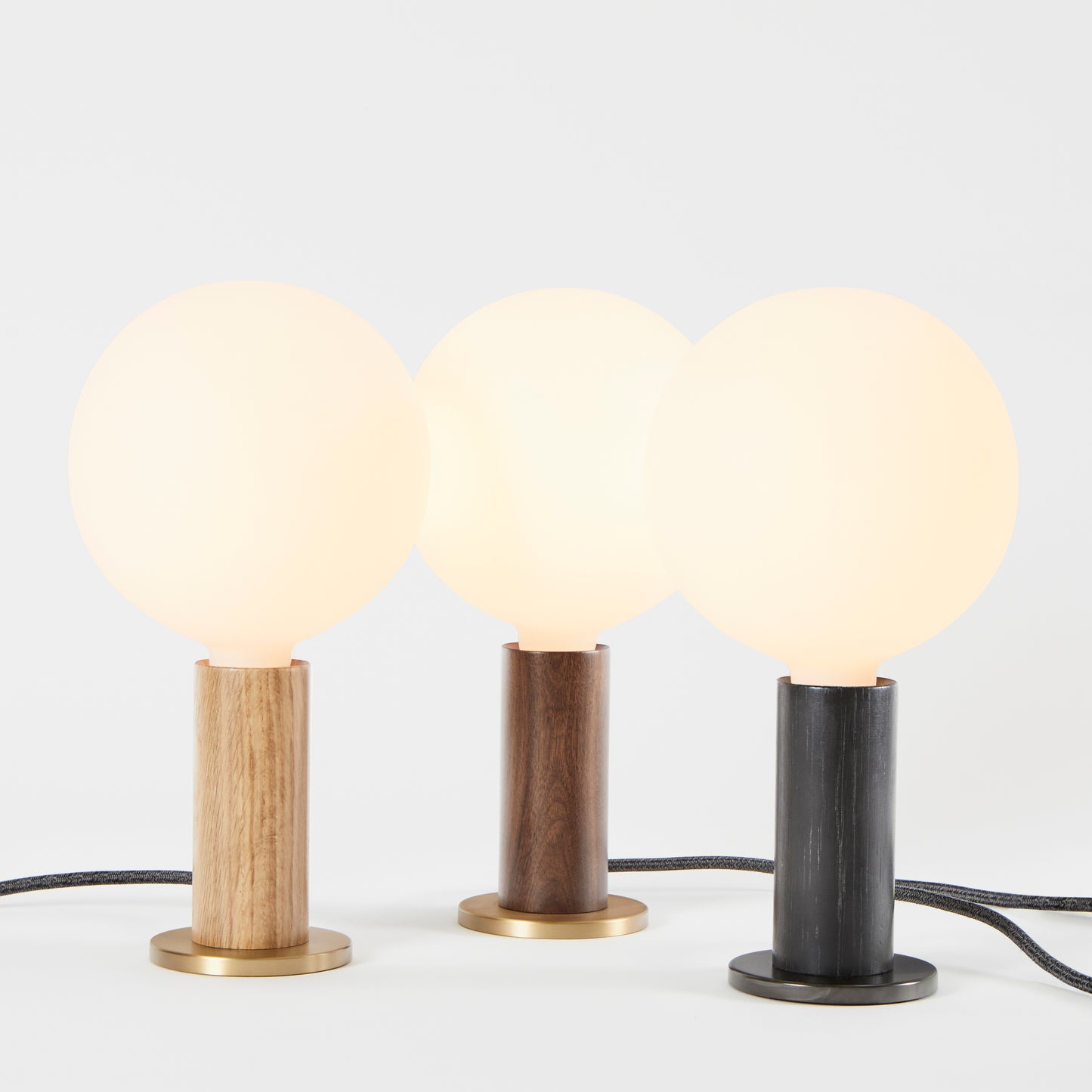 Knuckle Table Lamp + Sphere IV